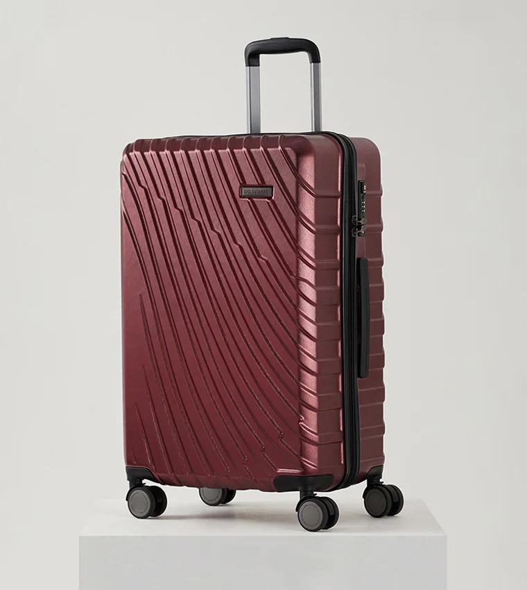 وايلد كرافت حقيبة ترولي زفير من وايلد كرافت بلون عنابي متوسطة صلبة